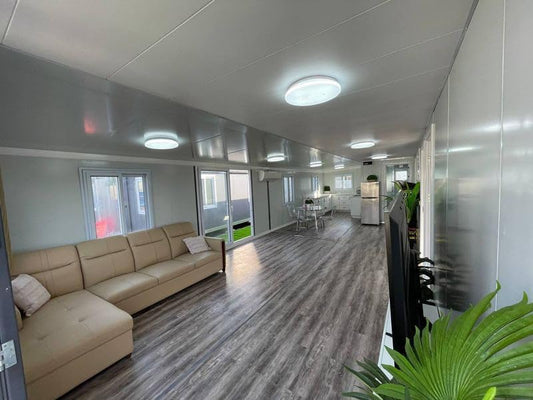 40ft Foldable Prefab 3-Bedroom Tiny Container Home