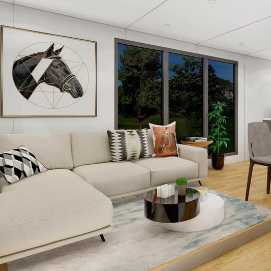 30ft Luxury 3-Bedroom Prefab Foldable Container Home