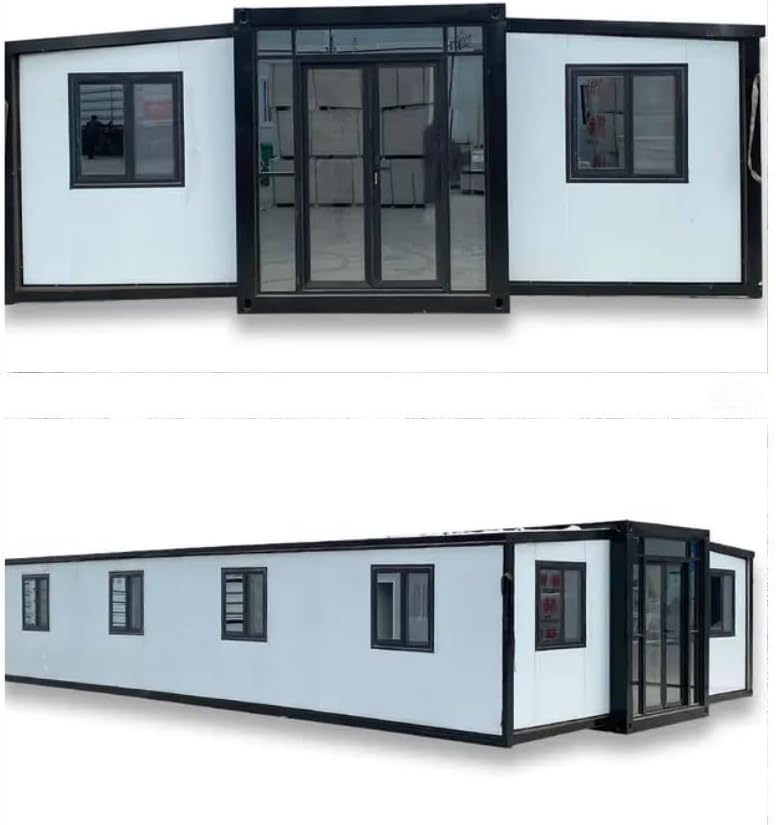 40ft Foldable Prefab 3-Bedroom Tiny Container Home