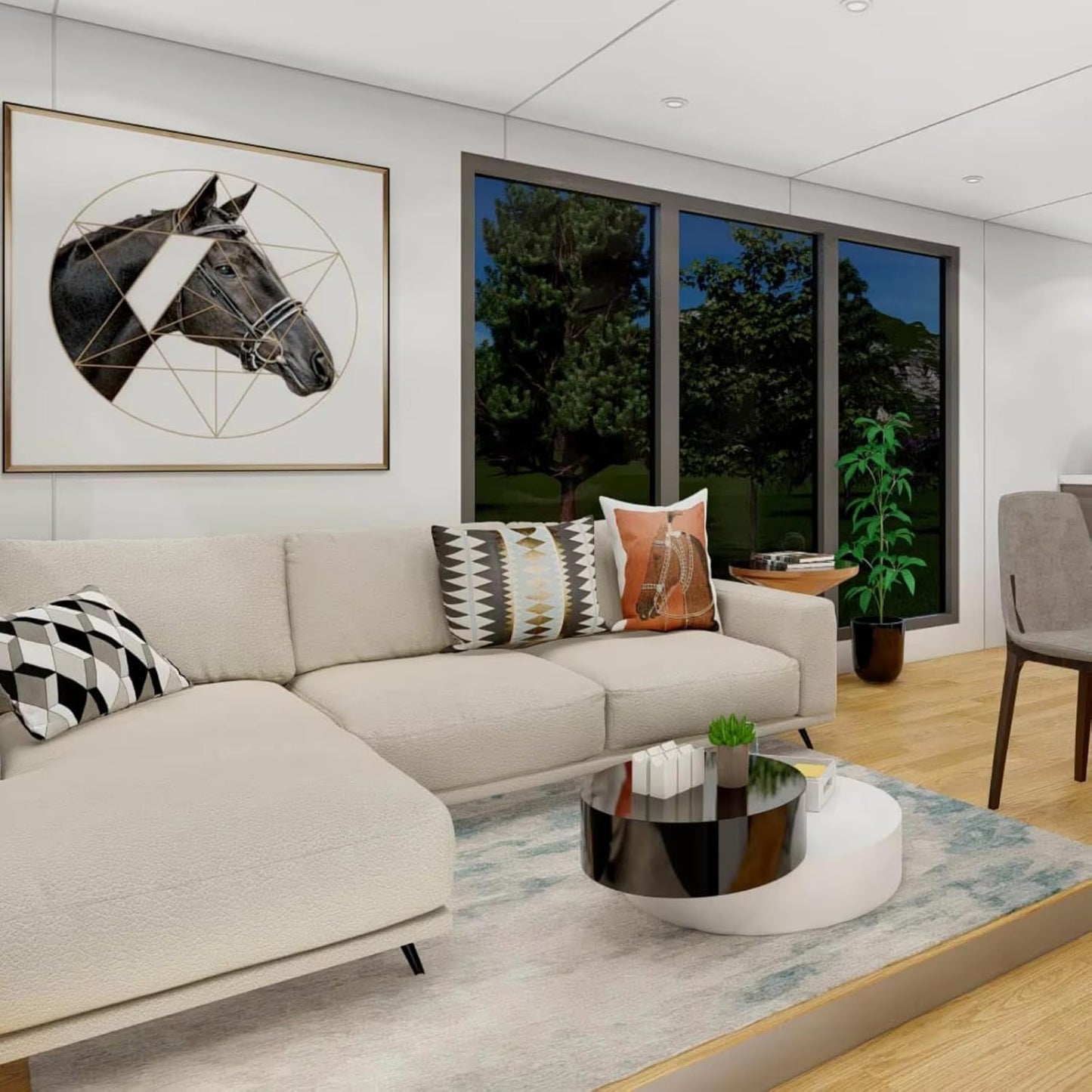 30ft Luxury 3-Bedroom Prefab Foldable Container Home