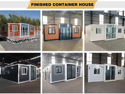 Expandable 20ft Prefab Two-Bedroom Container Home.