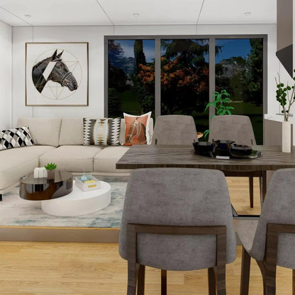 30ft Luxury 3-Bedroom Prefab Foldable Container Home