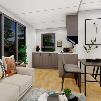 30ft Luxury 3-Bedroom Prefab Foldable Container Home