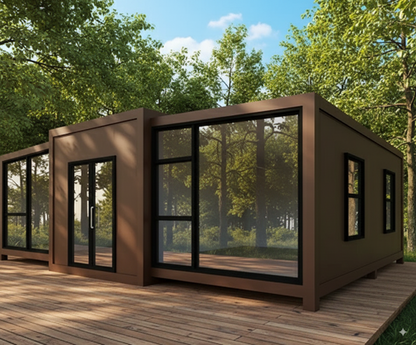 30ft Luxury 3-Bedroom Prefab Foldable Container Home